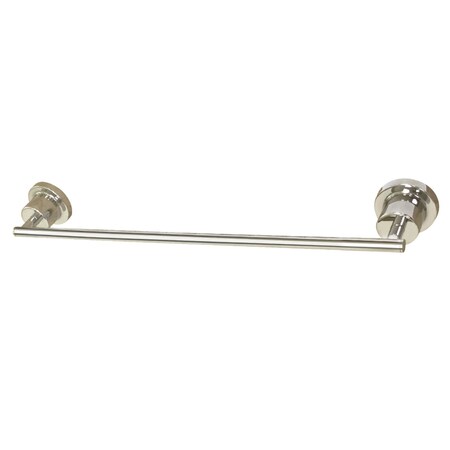 Kingston Brass BAH8212PN Concord 18" Single Towel Bar, Polished Nickel BAH8212PN